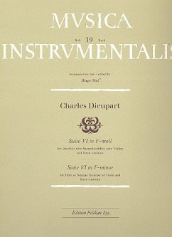 Cover Suite f-Moll Nr.6 für Flöte (Blockflöte, Violine) und Bc