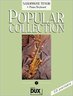 Cover Popular Collection 1. Saxophone Tenor + Piano / Keyboard