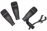 Samson DK703 3 Piece Drum Microphone Kit W/Case Samson DK703 3 Piece Drum Microphone Kit W/Case