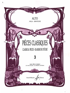 Pičces Classiques vol.3 pour alto et piano
