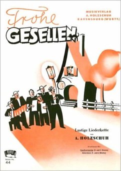 Cover FROHE GESELLEN FUER DIAT. HANDHARMONIKA (MIT 2. STIMME)