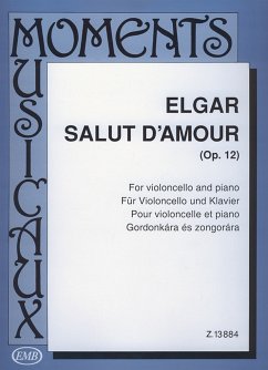 Cover Salut d'amour op.12 für Violoncello und Klavier