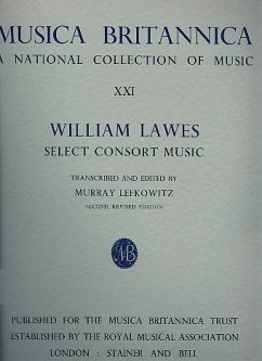 Cover Select Consort Music score