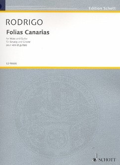 Folias canarias Song from the Canary Islands for voice and guitar (sp) Folias canarias Song from the Canary Islands for voice and guitar (sp)