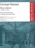 Missa solemnis in c-Moll für Soli, Chor und Orchester Orgel