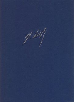 Cover Klavierwerke Serie 1 annees de pelerinage Band 1 premiere annee suisse gebundene Ausgabe