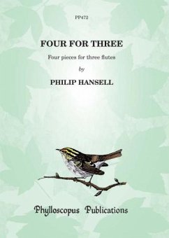Cover Philip Hansell Four for Three flute trio