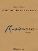 Robert Buckley, Postcard from England Concert Band/Harmonie Partitur + Stimmen