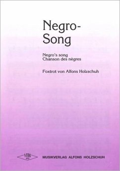 Cover Negro-Song für Akkordeon