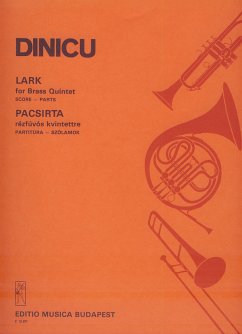 Cover Dinicu, Grigoras Lark for brass quintet Brass Quintet