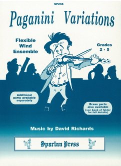 Nicolň Paganini Arr: David Richards Paganini Variations woodwind quartet, flexible wind ensemble