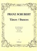 Tänze für 4 Blockflöten (SATB) Partitur und Stimmen