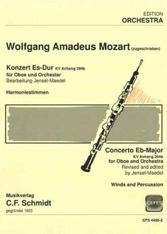 Cover CFS4480-2 Konzert Es-Dur für Oboe und Orchester