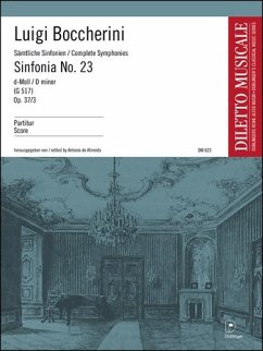 Cover SINFONIE D-MOLL NR.23 G517 OP.37,3 FUER ORCHESTER, PARTITUR