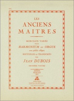 Cover Les anciens maitres vol.2 45 transcriptions des grands maitres pour orgue