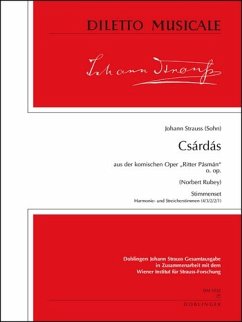 Cover CSARDAS AUS DER OPER RITTER PASMAN FUER ORCHESTER STIMMENSET HARMONIE UND STREICHER 4-3-2-2-1