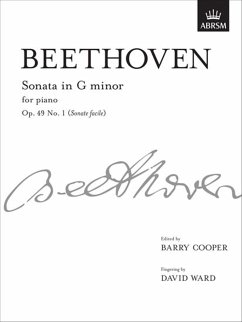 Cover Beethoven:Sonata Op49 No1 Ed Cooper