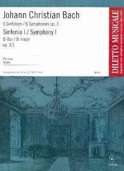 Cover Sinfonie D-Dur op.3,1 für Orchester Partitur