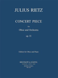 Concert Piece op.33 für Oboe und Orchester für Oboe und Klavier