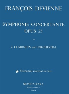 Cover Symphonie Concertante op.25 für 2 Klarinetten und Orchester für 2 Klarinetten und Klavier