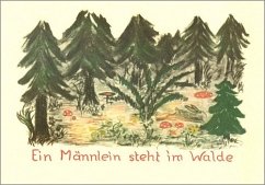 Cover Ein Männlein steht im Walde für Klavier