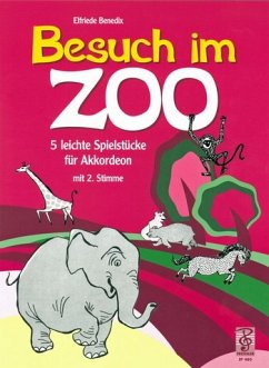 Cover Besuch im Zoo für Akkordeon