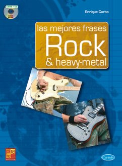 Cover Enrique Carbo, Mejores Frases Rock & Hvy Mtl Gitarre Buch + CD