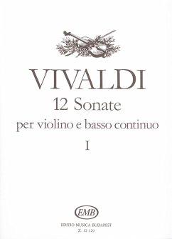 12 Sonate Band 1 (Nr.1-6) per violino e bc