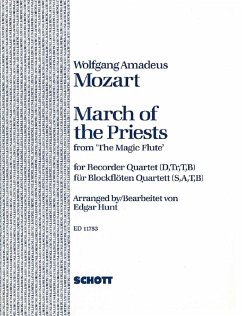 March of the Priests from Die Zauberflöte for 3 recorders score