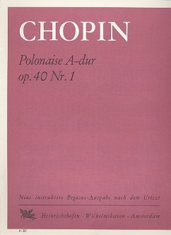 Cover POLONAISE A-DUR OP.40,1 FUER KLAVIER