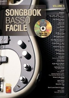 Bruno Tazzino, Songbook Basso Facile - Volume 1 Bass Guitar Book & DVD