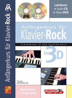 Cover Anfängerkurs Klavier 3D (+CD +DVD): für Klavier