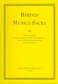 Musica Sacra Serie 3 Kanons und Chöre für gem Chor, Partitur Malina, Janos, Ed Musica Sacra Serie 3 Kanons und Chöre für gem Chor, Partitur Malina, Janos, Ed