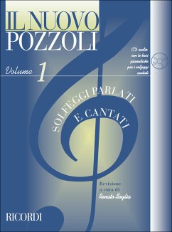 Cover E. Pozzoli Il Nuovo Pozzoli: Solfeggi Parlati E Cantati Opere Teoriche