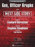 Bernstein, Leonard Gee, Officer Krupke Blasorchester Partitur