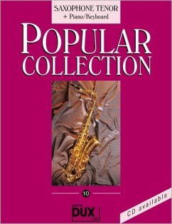 Cover Popular Collection Band 10: für Tenorsaxophon und Klavier