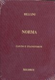 Norma tragedia lirica in due atti Klavierauszug (it) gebunden