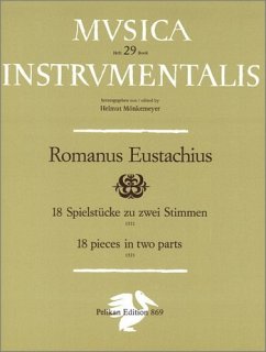 Cover 18 Spielstücke zu 2 Stimmen Spielpartitur