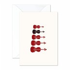 Vintage Strings Greetings Card