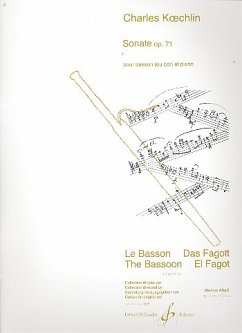 Cover Sonate op.71 pour basson (cor) et piano