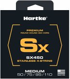 Medium Gauge, 4-string set (50, 75, 95, 110)