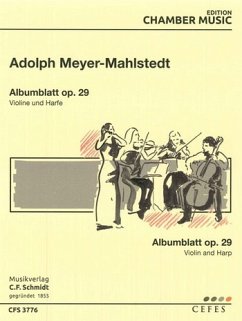 Cover CFS3776 Albumblatt op.29 für Violine und Harfe