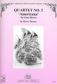 Cover Americana for 4 horns score+parts
