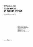 Seven Poems of Robert Bridges op. 17/5 gemischter Chor (SSATB) Chorpartitur mit Klavierbegleitung zu Probenzwecken