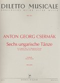 6 ungarische Tänze für Streichquartett (Streichorchester) Stimmen