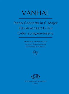 Cover Konzert C-Dur für Klavier und Orchester für 2 Klaviere