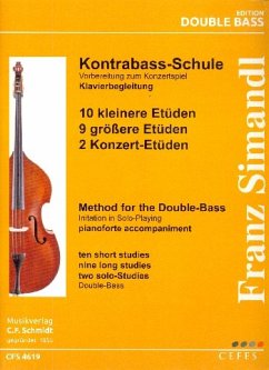 Cover Kontrabass-Schule Band 6, 7 und 9 - Vorbereitung zum Konzertspiel für Kontrabass und Klavier Partitur/Klavierbegleitung