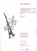 10 Études dans le style contemporain pour clarinette 10 Études dans le style contemporain pour clarinette