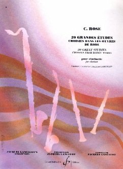 20 grandes études pour clarinette