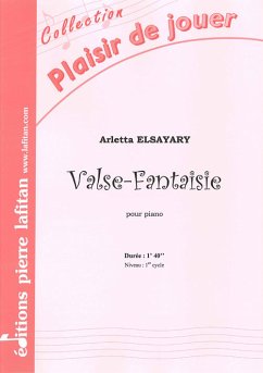 Cover Elsayary, Arletta, Valse-Fantaisie Piano